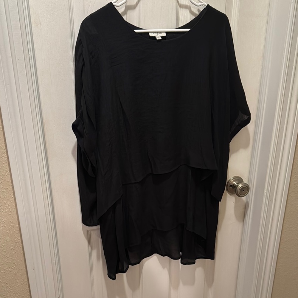 Elegant Black Women's Top